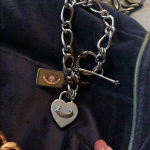 Original Juicy Couture Heart Charm Bracelet